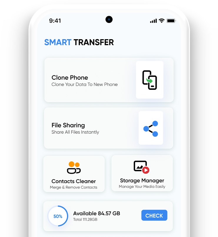 What is the smart transfer app?