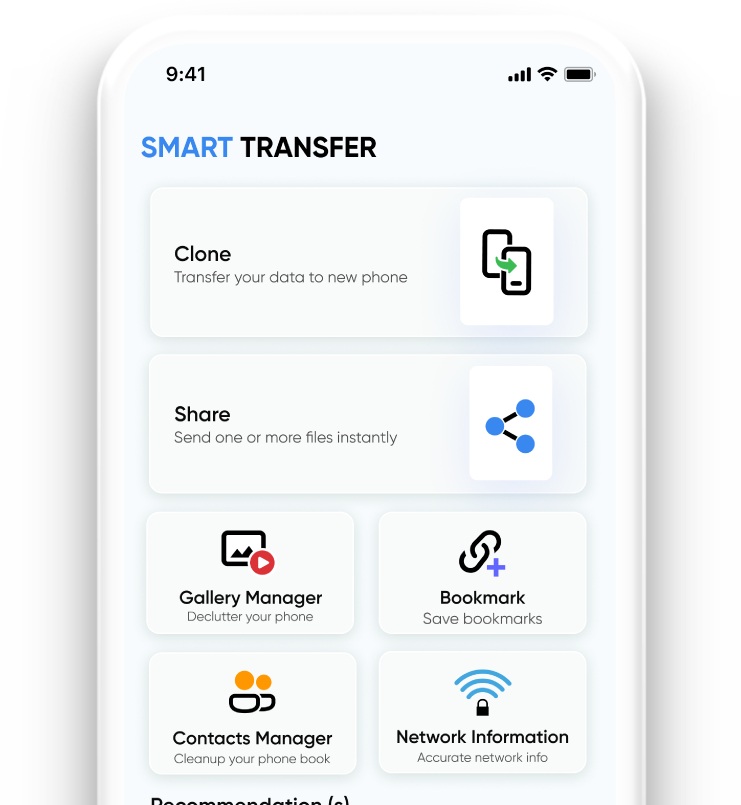 How do I use smart transfer app?